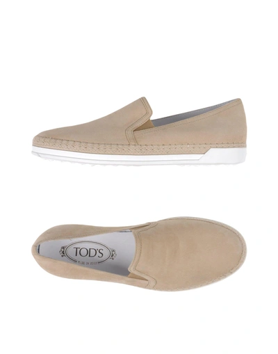 Tod's Espadrilles In Beige