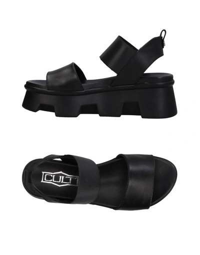 Cult Sandals In Black