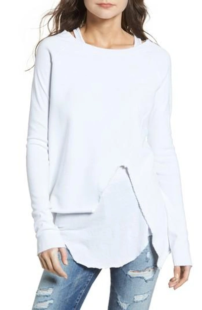 Frank and eileen asymmetric sweatshirt hotsell