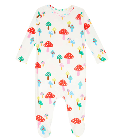 Stella Mccartney Baby Set Of 2 Printed Cotton Onesies In White