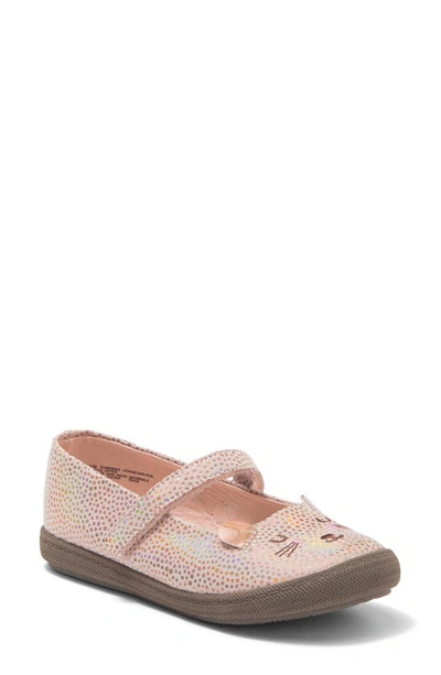 Harper Canyon Kids' Raegan Play Mary Jane Flat In Pink Blush Metallic