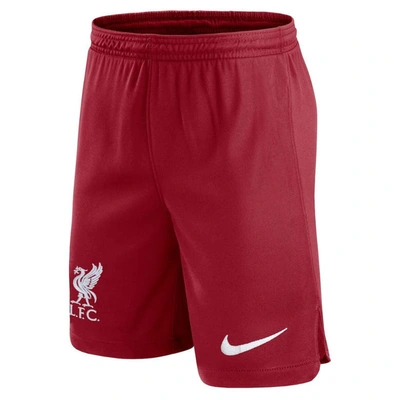 Nike Liverpool Fc 2022/23 Stadium Home  Men's Dri-fit Soccer Shorts In Red