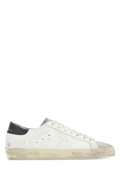 Golden Goose Two-tone Leather Superstar Skate Sneakers  Multicoloured  Deluxe Brand Uomo 44 In White