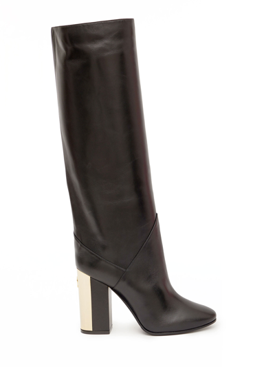 Jimmy Choo Rydea 10 Boots In Black