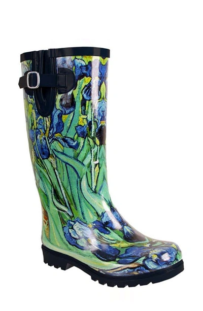 Nomad Puddles Waterproof Rain Boot In Irises