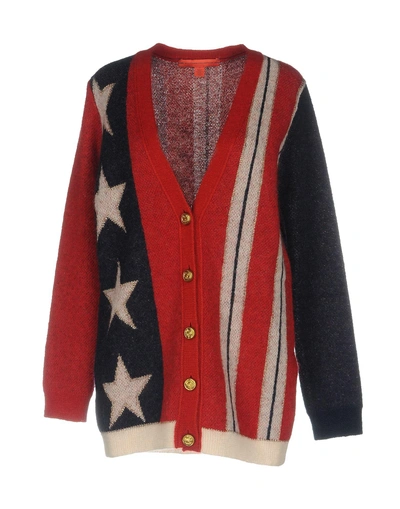 Tommy Hilfiger Cardigans In Red