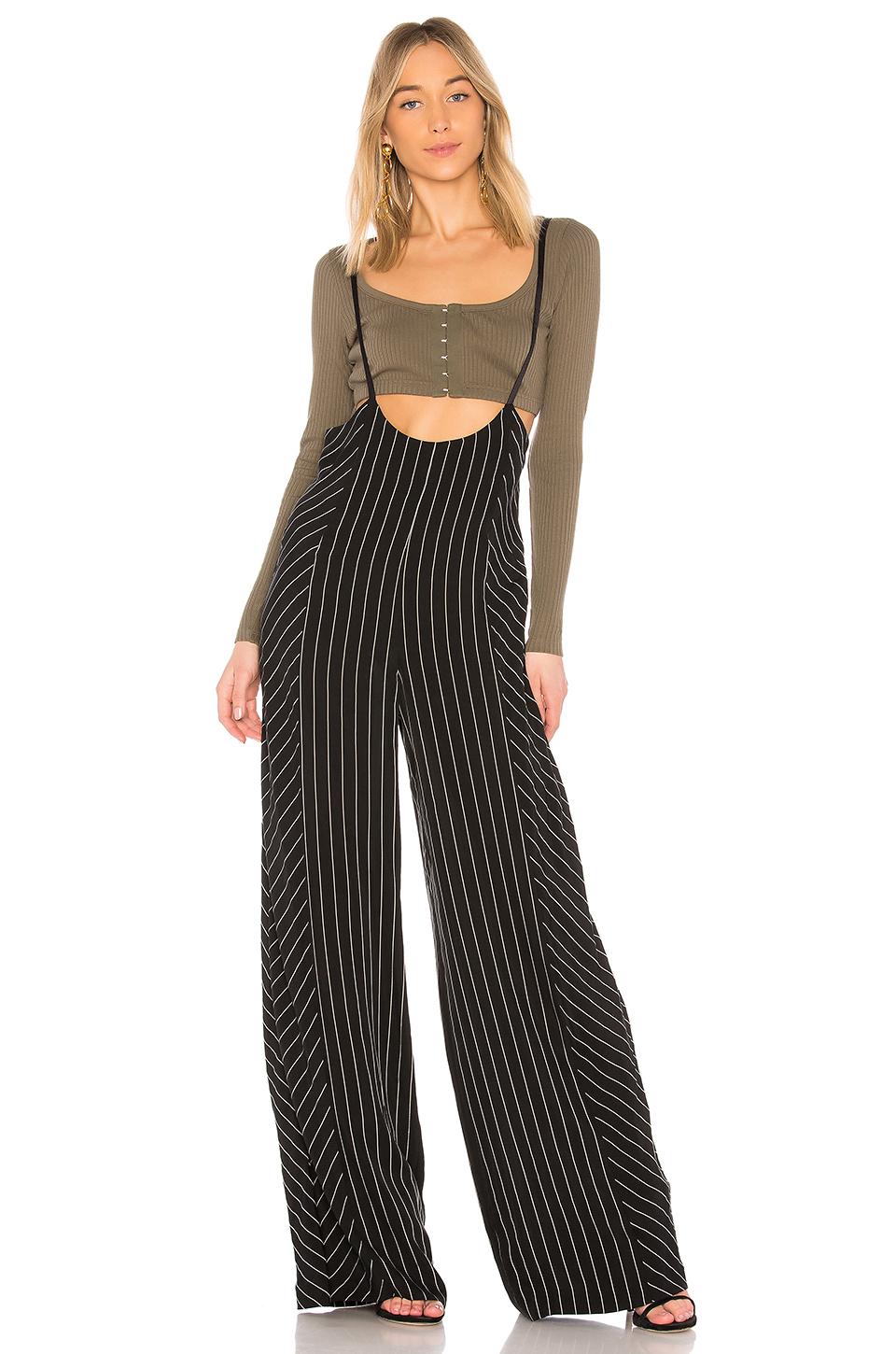 alexander wang black jumpsuit