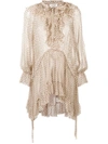 Zimmermann Spotted Pussy Bow Blouse - Neutrals
