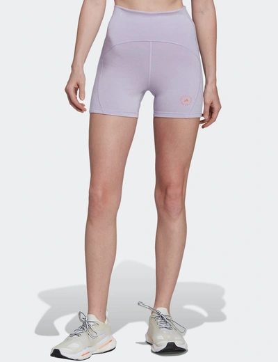 adidas by Stella McCartney TrueStrength Yoga Short Tight in Shift Purple