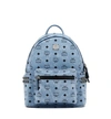 Mcm Stark Backpack In Side Studded Visetos In Le