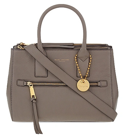 Marc Jacobs Recruit East West Leather Tote In Mink