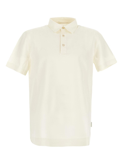Ballantyne Polo Shirt In White