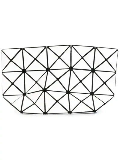 Bao Bao Issey Miyake Prism Top-zip Pouch In White