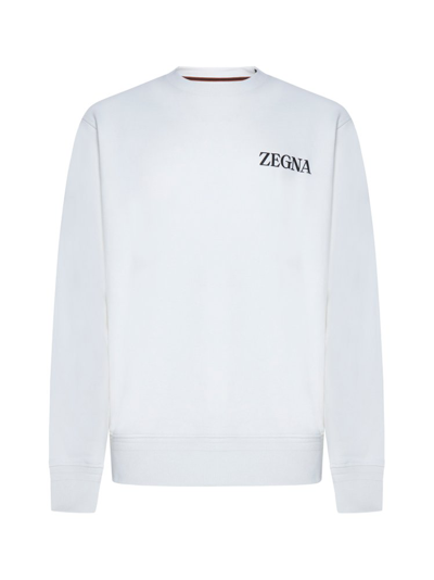 Ermenegildo Zegna Fleece  In White