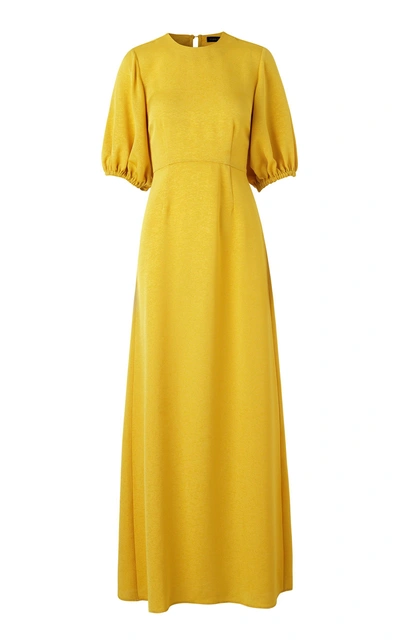 Stine Goya Delia Maxi Dress In Yellow | ModeSens