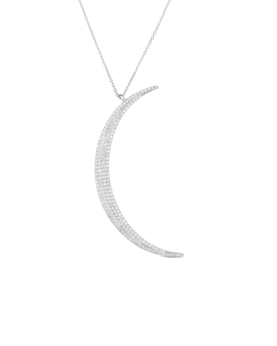 Sphera Milano 18k Over Silver Cz Necklace