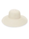 Eric Javits Bella Woven Hat In Cream