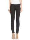 Balmain Mid-rise Skinny Jeans In Black