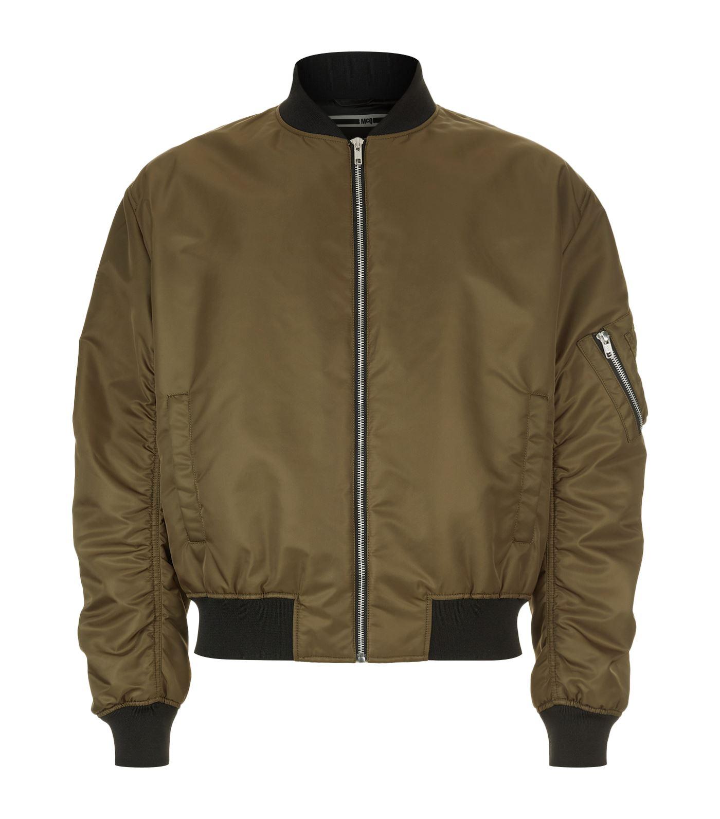 Mcq By Alexander Mcqueen Ma1 Bomber Jacket In Green | ModeSens