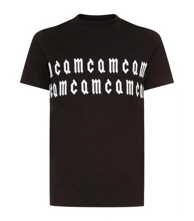 Mcq By Alexander Mcqueen Mcq Alexander Mcqueen Scrolling Logo T-shirt - Black