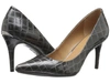 Shadow Grey Croco Print Patent