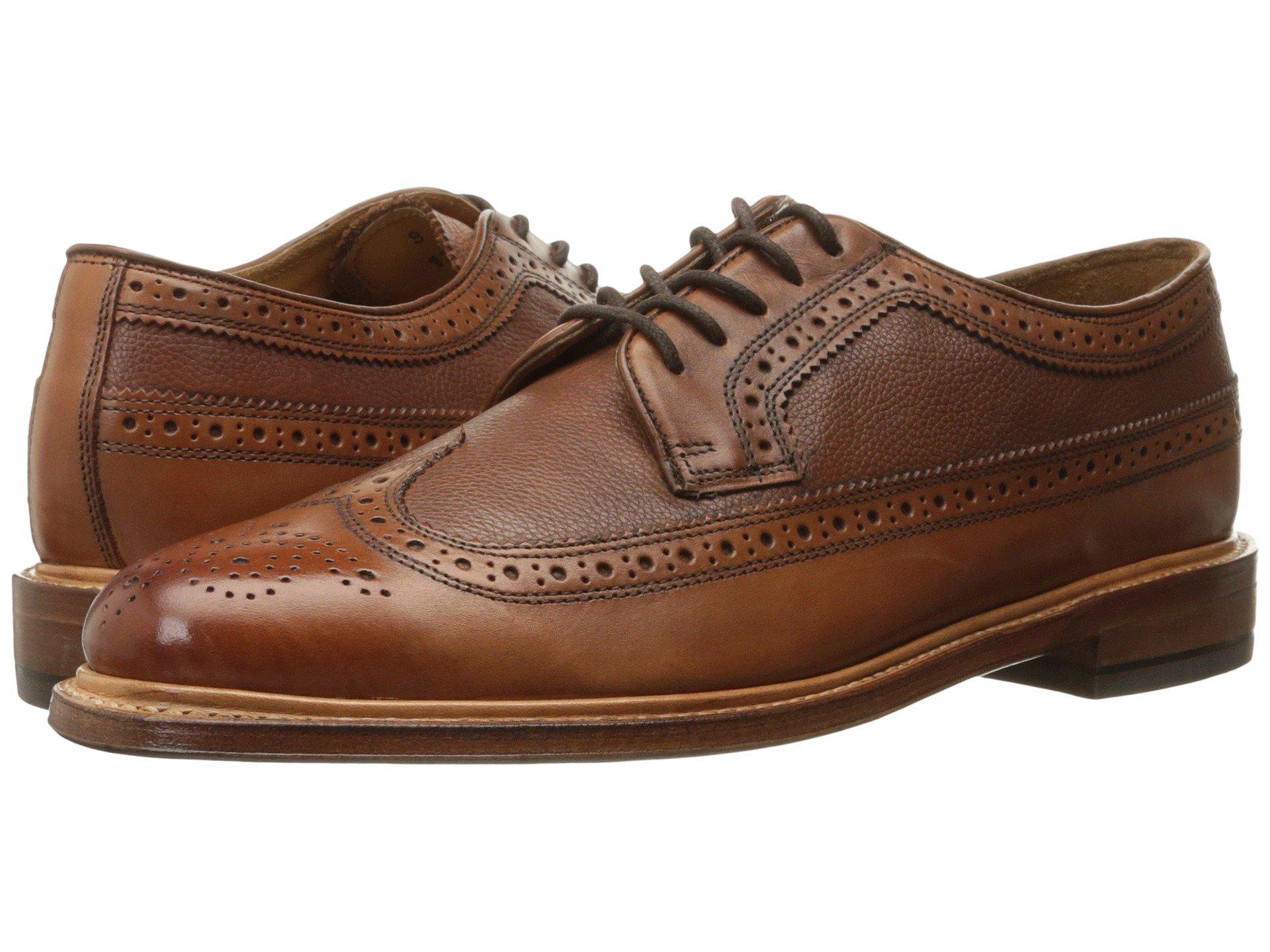 florsheim cognac wingtip