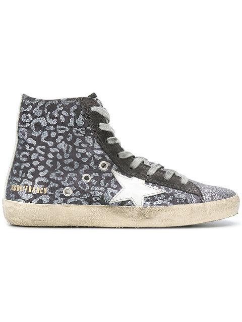 golden goose leopard francy