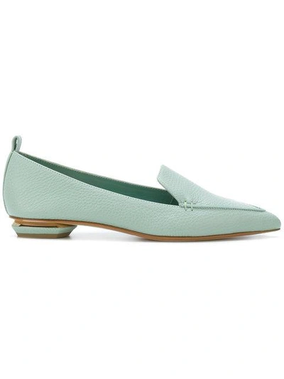 Nicholas Kirkwood Beya Loafers In G43 Mint