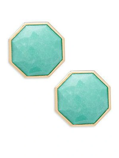 Ippolita Turquoise Clip-on Earrings In Gold
