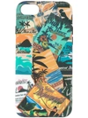 Dsquared2 Magazine Print Iphone 8 Case - Multicolour