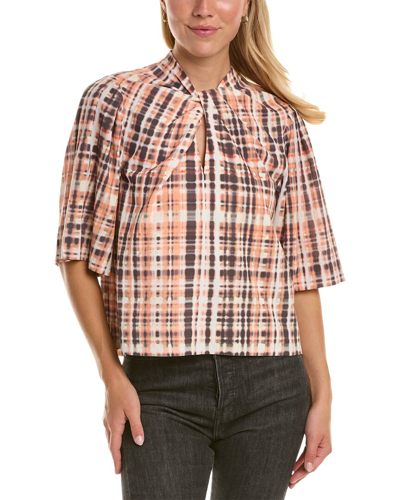 Joie Lyell Short Sleeve In Brown