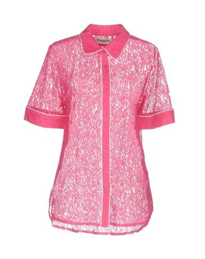 Essentiel Antwerp Lace Shirts & Blouses In Fuchsia