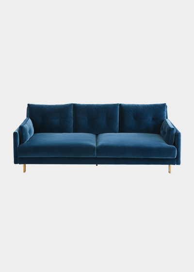 Jonathan Adler Malibu Sofa In Blue