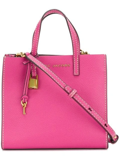 Marc Jacobs The Grind购物手提包 In Pink