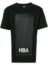 Hood By Air Glitter Box T-shirt - Black
