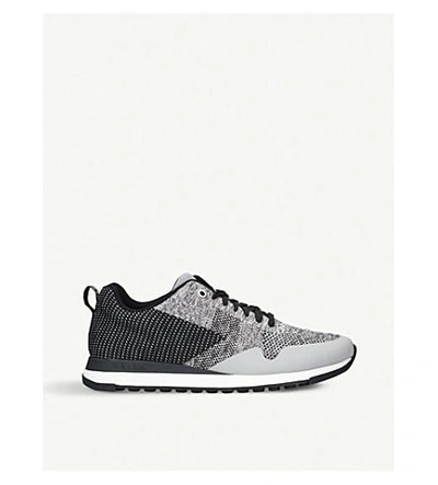 Paul Smith Rapid Runner Low-top Woven Trainers In Grey/other