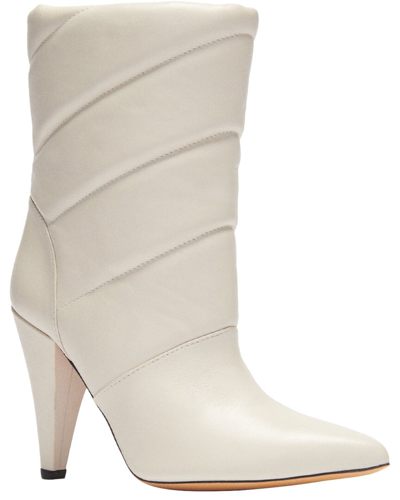 Iro Motta Leather Ankle Boots In White