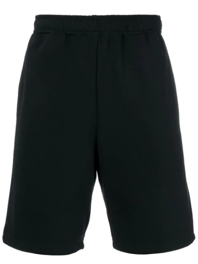 Fendi Bag Bugs-print Cotton-blend Jersey Shorts In Black