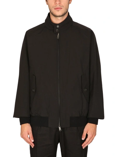 Baracuta Technical Fabric Jacket In Black