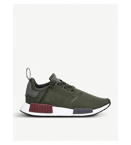 adidas nmd runner khaki maroon