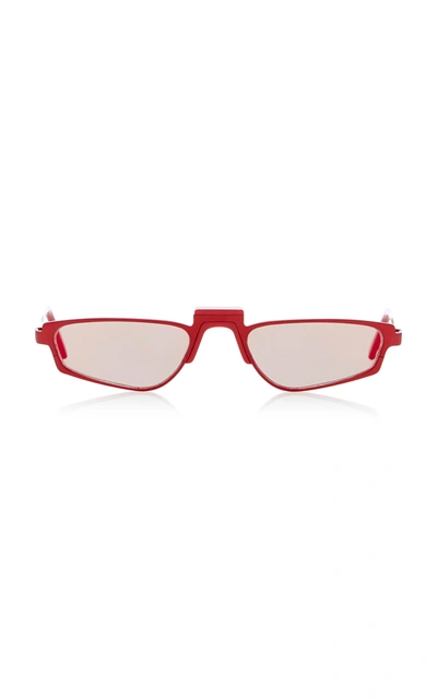 Andy Wolf Ojala Acetate Sunglasses In Red