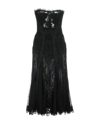 Dolce & Gabbana Knee-length Dress In Black