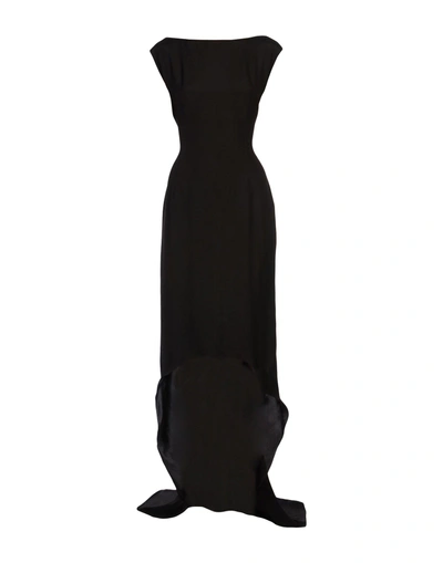 Lanvin Knee-length Dress In Dark Brown