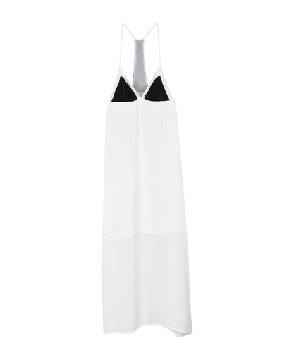 Christies Long Dress In White