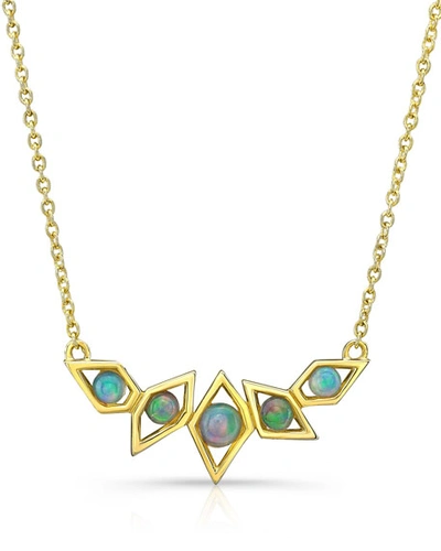 Ron Hami Birds Of Paradise Opal Necklace