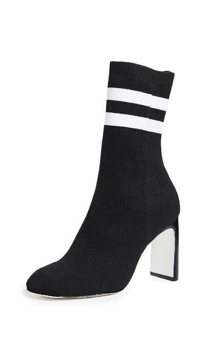 Rag & Bone Ellis Stretch-knit Sock Boots In Black