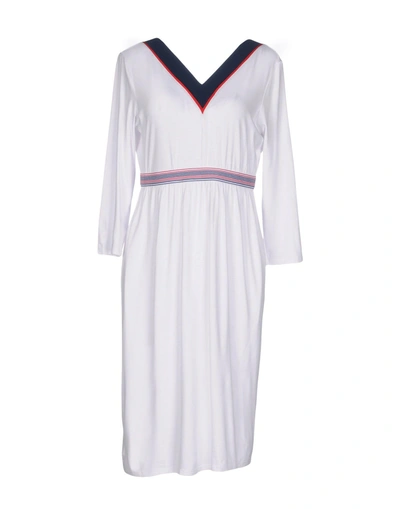 Christies Short Dress In White