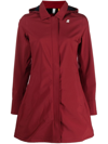 K-way Mathy Bonded Jacket In Red