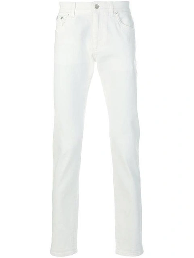 Dolce & Gabbana Tapered Jeans In White