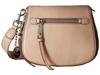 Marc Jacobs Recruit Small Saddle Bag In Nude